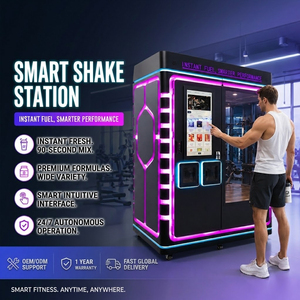 Protein Machine Vending Maker Gym Protein Shakes Compact Unit With Mechanical Arm Instant Cartridges 12×4.0L Powder Canisters - Product Image 2