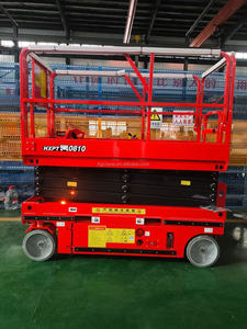Nueva Plataforma Elevadora Móvil de Tijera Eléctrica Hidráulica para Trabajo Aéreo, Carro Elevador Autopropulsado - Product Image 3