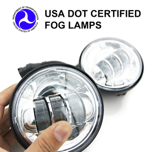 Feux auxiliaires LED 4,5 pouces, projecteurs antibrouillard, feux de croisement avec boîtier, clignotants pour <span class=keywords><strong>Harley</strong></span> Touring Road King - Product Image 6
