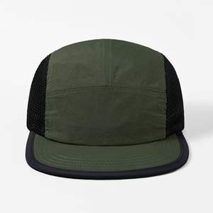 Chapeau de bateau de <span class=keywords><strong>camping</strong></span> en plein air style personnalisé couleur bloquée séchage rapide chapeau en maille légère - Product Image 4