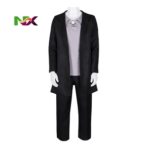Costume de cosplay de trench-coat d'<span class=keywords><strong>Eren</strong></span> Yeager de l'<span class=keywords><strong>Attaque</strong></span> <span class=keywords><strong>des</strong></span> <span class=keywords><strong>Titans</strong></span>, anime Halloween - Product Image 1
