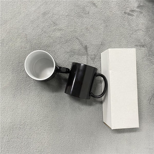 <strong>Color</strong> <strong>Changing</strong> 11oz 330ml Heat-sensitive blanks Sublimation coated Coffee <strong>Mug</strong> cups white ceramic <strong>mugs</strong> for DIY printing - Product Image 5