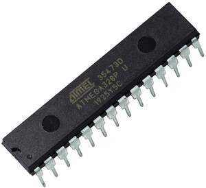 ไมโครคอนโทรลเลอร์ ATMEGA ATMEGA328P-PU 8-bit 20MHz 32KB (16K x 16) แฟลช28-PDIP ATMEGA <span class=keywords><strong>328P</strong></span> - Product Image 1
