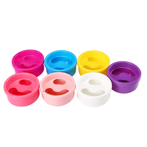 Round Nail Art Soak Bowl Finger Spa Bath <b>Tray</b> Manicure Remover Treatment Bowl for Salon - Product Image 2