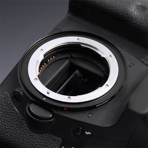 K & F Concept อะแดปเตอร์เลนส์อลูมิเนียมสีเงิน,สำหรับเลนส์ AI-EOS เลนส์เมาท์สำหรับเลนส์ Nikon F AI-S เลนส์ไปยังตัวกล้อง <span class=keywords><strong>Canon</strong></span> EOS - Product Image 4