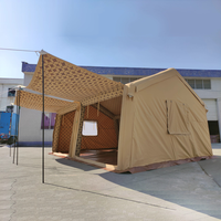 Tentes familiales gonflables ultralégères de nouvelle conception, fournies par le fabricant, pour le camping en plein air, imperméables et de grande taille.