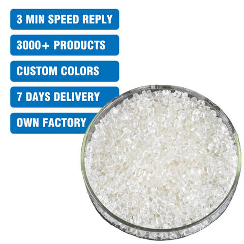 GPPS 525 Raw Injection Polystyrene Pellets Granules Particle Plastic Raw Materials for Chair Pellets