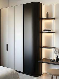 Armario moderno de madera maciza para el hogar, dormitorio, Hotel, sala de estar, apartamento, Villa, uso - Product Image 3