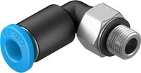 Conectores Rápidos Universales FESTO Originales Nuevos para Curvado en Ángulo Recto Tipo L, Rosca Universal, QSML/LV/LLV-M3/M5/G1/8-2