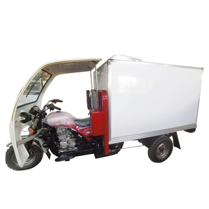 Tricycle frigorifique pour la vente de glaces à <span class=keywords><strong>moto</strong></span>, livraison sportive, congélateur, <span class=keywords><strong>remorque</strong></span> à 3 places, kiosque de marchandises, tricycle à trois roues - Product Image 5