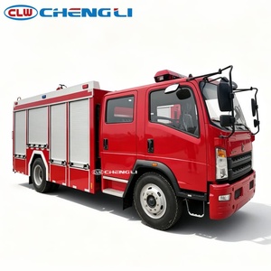 Camión de Supresión de Incendios HOWO 6T de Alta Eficiencia y Antiincendios con Tanque de Espuma de Acero Inoxidable para Depósito de Petróleo - Product Image 3