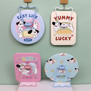 Dachshund Stand Table Single Sided Plastic Frame One-Way HD Makeup <strong>Mirror</strong> for Office Desk Wall-Mounted Dormitory Cute Design - Product Image 1