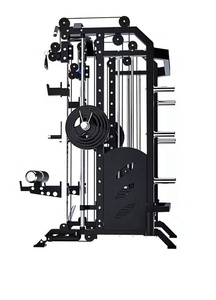 Estación multifunción Equipo deportivo Gimnasio comercial Máquina de fitness-Power Rack <span class=keywords><strong>Smith</strong></span> Machine con entrenador funcional - Product Image 3