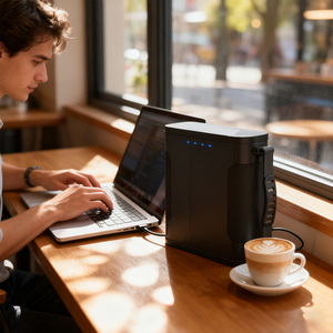 แบตเตอรี่ลิเธียมแบบพกพา 460.8Wh รุ่นขายดีที่สุด มินิพาวเวอร์สเตชั่น 100W 144000mAh พาวเวอร์แบงค์สำหรับกิจกรรมกลางแจ้ง เดินป่า ตั้งแคมป์ - Product Image 5