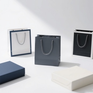 Custom Tote Art Gift Paper Package <b>Bags</b> Recycled <b>Food</b> Retail Stores Kraft Paper Gift <b>Bags</b> with Your Own logo - Product Image 3