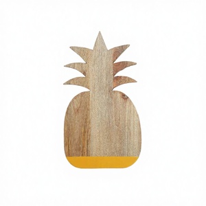 Planche à découper rectangulaire en bois de teck, planche à hacher, planche de service, épaisseur 1,5 cm, passe au lave-vaisselle, durable, sans colorants, sans vernis. - Product Image 2