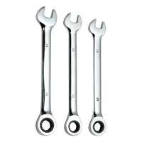 Jeu de 14 clés mixtes à engrenages de haute qualité, outils à double tête et à double usage pour jeu de clés à cliquet