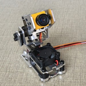 Soporte de Inclinación y Giro Servo de Doble Eje para Seguimiento de Cabeza FPV, Kit de Gimbal para Cámara Aérea para Dron RC, Juguete STEM 2 K22 - Product Image 5