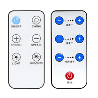 Control Remoto Universal Infrarrojo de Plástico Ultrafino de 10 Teclas, 38Khz, para el Hogar, OEM, ODM, Personalizado, CR2025