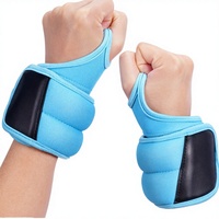 Poids de poignet en néoprène Sportneer à double fixation avec trou pour le pouce et fermeture auto-agrippante pour hommes/femmes - Course à pied, marche, jogging, entraînement de force