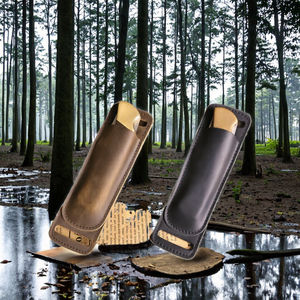 Bolsa de Almacenamiento para Cuchillos, de Cuero de Gamuza Vacuno, No Impermeable, con Asa Superior, Ligera, Capacidad de 12L, Personalizable, Soporte OEM y ODM, Gran Venta - Product Image 3