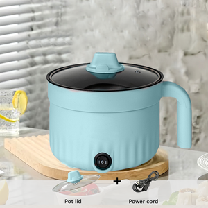 Cuisinière à riz et marmite électrique haut de gamme avec revêtement antiadhésif, capacité de 1,8 L, utilisation domestique et en extérieur, utilisation pratique - Product Image 2