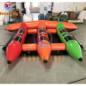 Barco inflable de pesca con mosca, <span class=keywords><strong>juego</strong></span> deportivo de agua, pescado volador, plátano, venta al por mayor de fábrica - Product Image 5