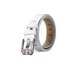Wholesale High Quality Adjustable PU Leather Belt with Alloy Buckle for Ladies