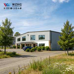 Bâtiment préfabriqué en métal galvanisé personnalisé, surface peinte anti-rouille pour le stockage agricole, certifié CE, design moderne - Product Image 1