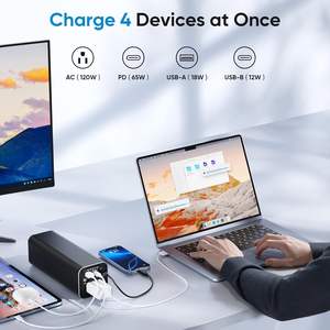 Batterie externe haute capacité 120W à charge rapide, entrée Type-C, sortie AC 112Wh 110V 220V, 31200mAh - Offre Spéciale - Product Image 6