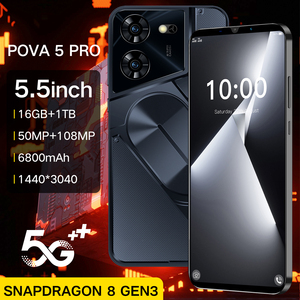Điện thoại di động nguyên bản t 5g Điện thoại di động màn hình <span class=keywords><strong>5</strong></span>.<span class=keywords><strong>5</strong></span> inch HD Pova <span class=keywords><strong>5</strong></span> Pro 16Gb+1TB Vỏ màu thời trang Điện thoại di động 4G 5g - Product Image 6