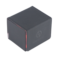Boîte de rangement en cuir magnétique pour cartes à jouer, boîte de rangement personnalisée en cuir pour cartes à collectionner, boîte à cartes