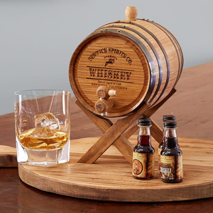 Barril de roble de madera maciza personalizado, logotipo personalizado de <span class=keywords><strong>ron</strong></span>, bourbon, tequila, nuevo diseño, 1L, 2L, 3L, 4L, 5L, venta al por mayor - Product Image 6