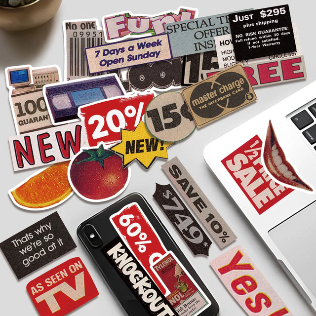 Custom Tag Graffiti Stickers logo Sticker Decorate Phone Cases Laptops Suitcases Cute Sticker