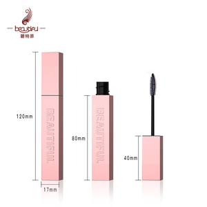 حاوية تعبئة أنبوبية فارغة مخصصة ثقيلة مرجحة من الألومنيوم وردي فاتح/وردي - Product Image 2