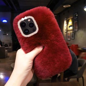 <span class=keywords><strong>Cover</strong></span> Morbida in Peluche di Lusso con Pelo di Coniglio, Calda e Carina, per <span class=keywords><strong>iPhone</strong></span> <span class=keywords><strong>11</strong></span> 12 13 14 16 17 Plus Pro Max - Custodia per Cellulare di Tendenza - Product Image 3