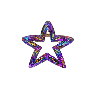 Pinza de Pelo con Forma de Estrella Electrochapada Angelina de 8 cm, Accesorio para el Cabello para Mujeres y Niñas - Product Image 1