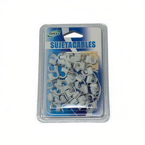 Clips en plastique de 8 mm pour une gestion efficace des câbles et des accessoires - Product Image 3