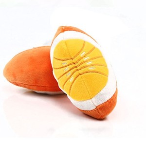 <b>Plush</b> Orange Squeaky Toy For Dogs And <b>Cats</b> Soft <b>Plush</b> Fruit Pet Toy With Sound Feature - Product Image 3