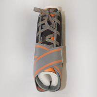 Attelle de cheville réglable en acier avec compression et soutien pour le basketball, le football, le volleyball, les sports et le fitness (hommes et femmes)