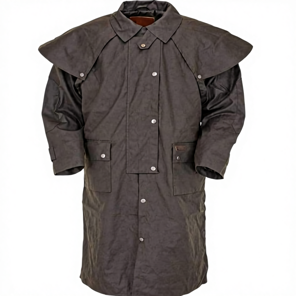 Unisex 2026 Low Rider Waterproof Breathable Full-Length Oilskin Duster ...