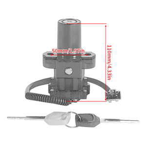 ชุดกุญแจสวิตช์กุญแจสตาร์ทรถมอเตอร์ไซค์สำหรับ <span class=keywords><strong>Honda</strong></span> CBR1000RR CBR1000S CBR650F CBR600RR CBR500R CB1100CA CB1100NA CB1000 CB1000R - Product Image 6