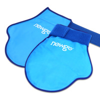 Mitaines froides réutilisables Soulagement de la douleur 2 packs de gel glacés Thérapie par le froid des mains Gants glacés