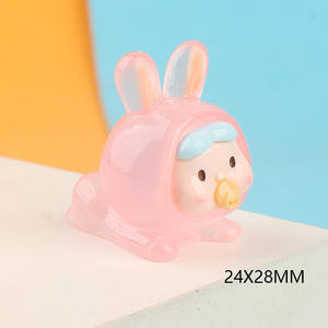 Accessoires en résine de haute qualité, série Nini, fille de fête, bricolage, micro-paysage, époxy, caoutchouc, jouet, ornement, JC F-0724-16 - Product Image 4