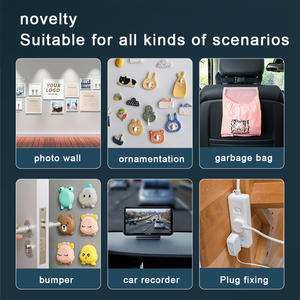 Прозрачная сверхпрочная акриловая нано-лента 5 м самоклеящаяся Водонепроницаемая двухсторонняя многоразовая Клейкая Бумажная пленка Съемная липкая лента - Product Image 5