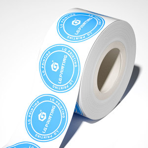 Custom logo <strong>Label</strong> Sticker <strong>Printing</strong>, Circle Round Roll <strong>Plastic</strong> Paper Waterproof Synthetic Cosmetics Packaging <strong>Bottle</strong> <strong>Labels</strong> - Product Image 6