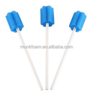ราคาขายส่งทันตกรรม Swabsticks ทําความสะอาดโฟมแท่งทารกแรกเกิดทําความสะอาดปากฟองน้ําผ้าเช็ดปาก - Product Image 3