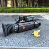 Lunette de chasse thermique Sytong AM06-35LRF 640*512 Tfek Iin Termal Drbn avec enregistrement vidéo Wifi et télémètre laser 2500m