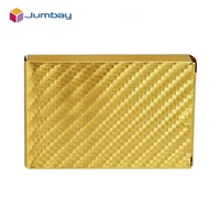 Personnalisation professionnelle personnalisée, cartes de poker américaines plaquées or 24 carats, cartes à jouer dorées, Jumbay OEM LOGO, MOQ 1000 pièces