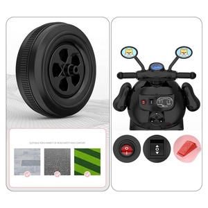 Samtoy, мультяшная собака, <span class=keywords><strong>3</strong></span> колеса, электрическая детская машинка для вождения, трехколесные мотоциклы, детские мотоциклы с дистанционным управлением - Product Image 5